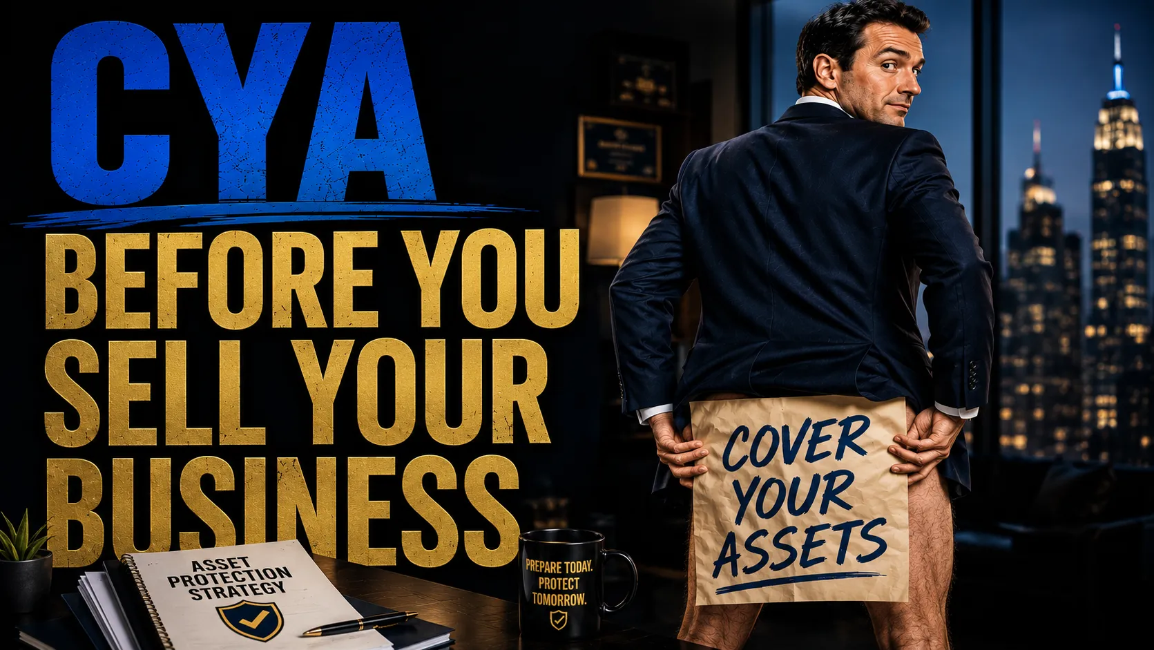 Personal asset protection when selling a business — LLC, guarantees, and reps and warranties